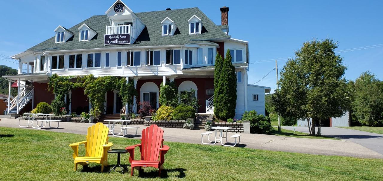 La Gentilhommiere Motel Saint-Siméon Dış mekan fotoğraf